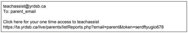 link for teachassist